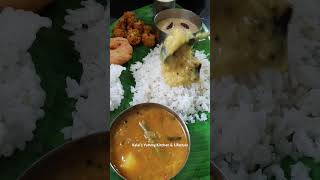 Aadi Velli Special Lunch Menu | Healthy Tasty Lunch Ideas #shorts #shortsfeed #lunchmenu #todaylunch