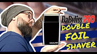 BABYLISS "BLACKED OUT" DOUBLE FOIL SHAVER REVIEW || 1K GIVEAWAY ||