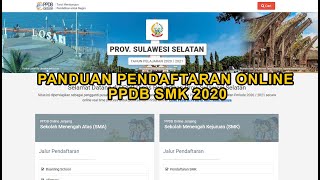 CARA DAFTAR PPDB ONLINE SMK 2020