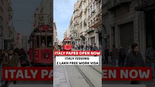 Italy Work Visa | Italy Work Visa 2024 | Italy Work Visa