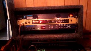 Marshall JMP-1 preamp quick demo (sold)