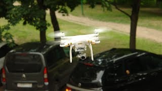 DJI PHANTOM 3 SE, краткий обзор, тестовый полёт, функция "автовозврат"