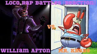 EVIL OWNER VS GREEDY OWNER!!! William Afton vs Mr. Krabs |@DillyChannel | |Reaction|