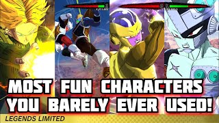 Most Fun Characters People Barely Ever Used In Dragon Ball Legends