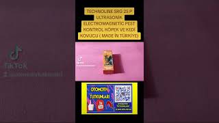 TECHNOLINE SRG 25 P ULTRASONİK ELECTROMAGNETİC PEST KONTROL KÖPEK VE KEDİ KOVUCU ( MADE İN TÜRKİYE)