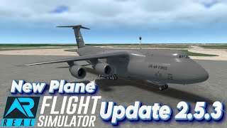 New Military Cargo plane in RFS? 🔥 | Real Flight Simulator ✈️  | Update 2.5.3