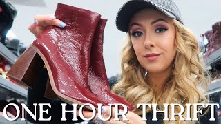 QUICK THRIFT WITH ME & HAUL | WHAT I FOUND IN 1 HOUR