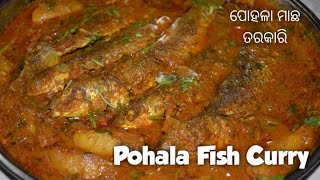 ପୋହଳା ମାଛ ଝୋଳ || pohola fish curry || gota macha Tarakari