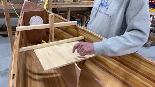 How to fit Canoe Seats in Freedom 17 Canoe Build Episode 25