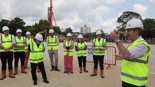 ARU Peterborough campus teaching building and ‘Living Lab’ construction starts.