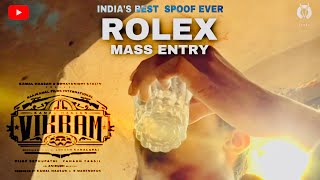 Vikram Movie 🔥 Rolex Entry Scene | Spoof | Reaction | Clay Vines