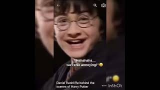 Daniel Radcliffe Unseen Moment In Harry Potter..😍😎 #youtubeshorts