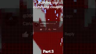 Building Canada in Minecraft! @Gcodeprinting  #minecraft #viral #canada