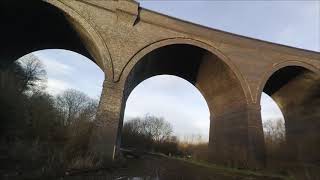 Crigglestone Viaduct FPV quadcopter quick tests with WFX