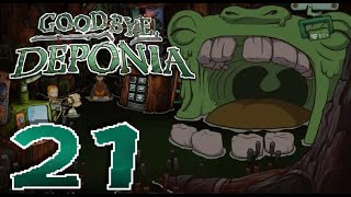 Lets Play Goodbye Deponia (Blind, German) - 21 - kein vorankommen