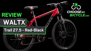 WaltX Trail 27.5 - Red-Black: ChooseMyBicycle Expert Review