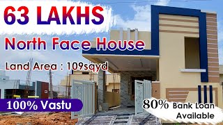 North Face House sale in Hyderabad  independent house for sale in hyderabad 109Sqyd Low budget House