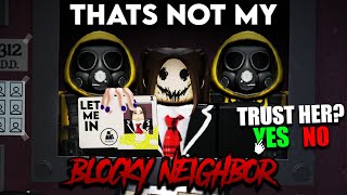 Thats Not My Blocky Neighbor [Full Walkthrough] - Roblox