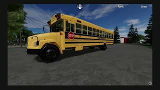 Freightliner FS-65 School bus Ride Along