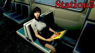 地下鉄で起きる「“異常”を見つけて正しい電車に乗る」奇妙なゲーム【Station 5 完全クリア】