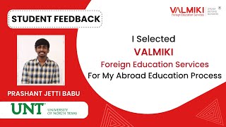 Happy Client Shares His Success Journey With Our Services | Valmiki Foreign Education Services