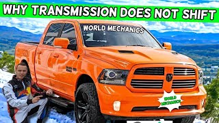 DODGE RAM WHY TRANSMISSION DOES NOT SHIFT DODGE RAM 1500 2500 3500 2013 2014 2015 2016 2017 2018