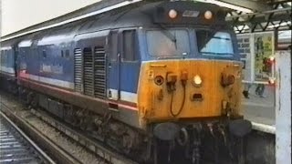 Class 50 railtour - 50029 - South Western 16CSVT railtour - Weymouth 26/10/91