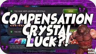 Compensation Crystal, 8 Five Stars, and 1 Six Star! | Marvel Contest of Champions