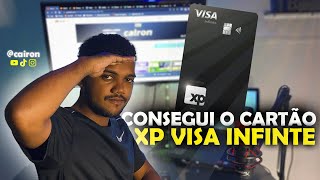 COMO EU FUI APROVADO COM UM ÓTIMO LIMITE NO CARTÃO XP VISA INFINITE?!