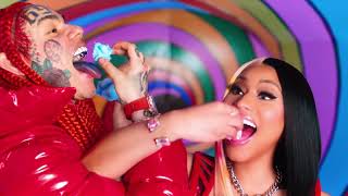 6IX9INE , Nicki Minaj - TROLLZ ( Video Official )