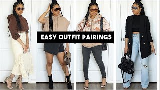 How To PUT TOGETHER CHIC Outfits EASY! (12 full looks)