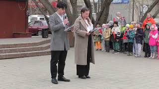 Лицей 1 Красноярск митинг, посвященный 78-й годовщине великой Победы 01