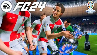 FC 24 - Croatia vs England - UEFA EURO2024 - Final Match - PS5 [4K]