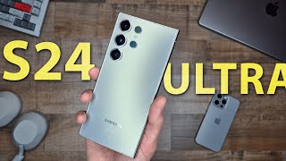 Galaxy S24 Ultra Titanium Grey // Silent Unboxing // ASMR