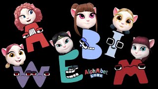 Alphabet Lore But My Talking Angela 2 Squid Game 🤣