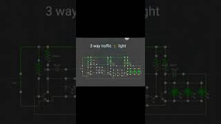 3 way #trafficlight #circuit using #transistors #tech #electronics #diy #engineering #led #light