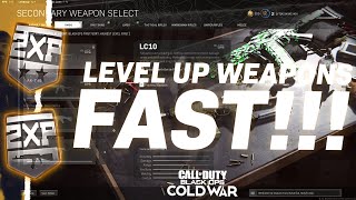 LEVELING UP NEW SEASON 2 COLD WAR WARZONE GUNS FAST! (FARA 83 & LC10)