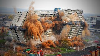 Demolition and Building FAILS | Most Amazing Building Demolitions Ever #shorts