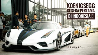 KOENIGSEGG REGERA PERTAMA DI INDONESIA !! LIAT LANGSUNG OPENING IVAN'S MOTOR PIK 2