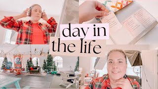 🎄Dec 22 | Day In The Life | Petite Daily Planner | Stay-cation Day | Shop Work