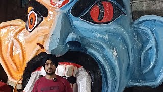 Delhi ke sabse khatarnak Ravan |RAVAN MARKET 2024| #viralvideo #viralravan #shorts #shoetsvideo