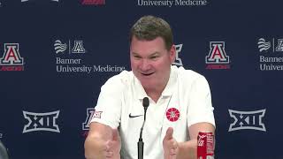 Arizona Basketball Press Conference - Tommy Lloyd