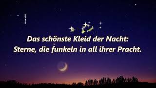 Ich wünsche Euch eine gute Nacht mit süßen Träumen .....