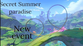 Secret Summer paradise | new event | Genshin impact