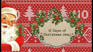 12 Days of Christmas Swap Day 10 Christmas Ornament Box