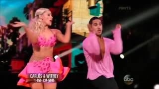 DWTS S21 week 8: Carlos PenaVega & Witney Carson - Salsa