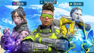 The First Ever Random GOD SQUAD in Apex Legends