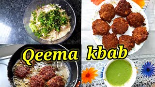 kachche qeeme ka kbab |Instant kbab |Mutton kbab recipe |by faiza food recipes.