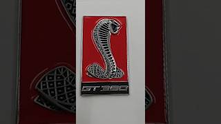 GT350 Emblem Fender For Mustang Shelby🔥🔥#car #emblem #mustang #shelby #gt350 #shorts #mustanggt350