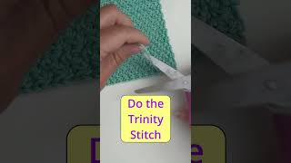 Кухонная салфетка Trinity Stitch крючком-БЕСПЛАТНАЯ СХЕМА #ш...